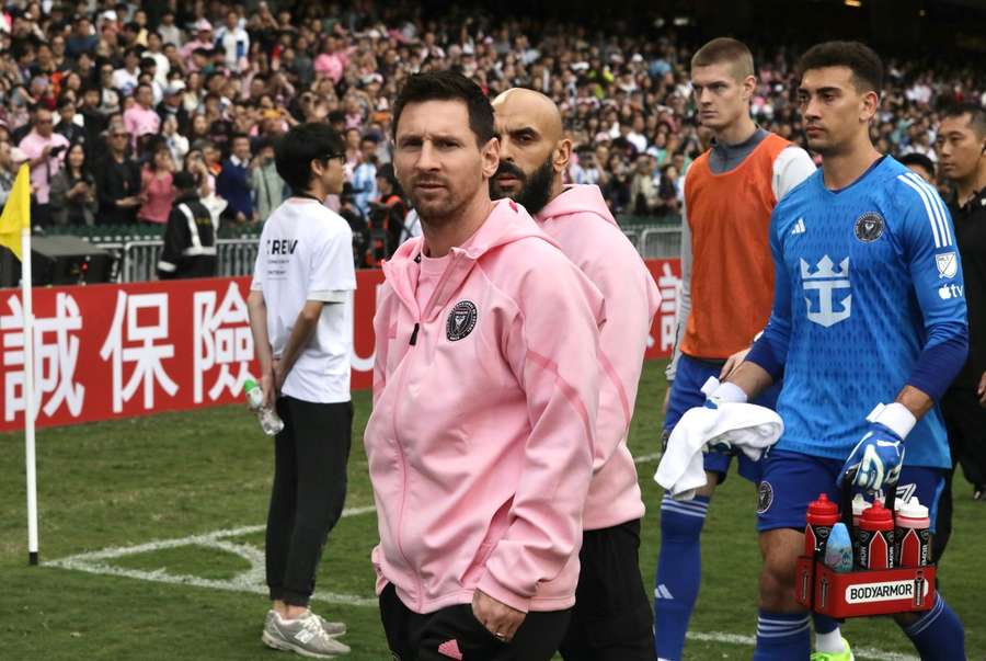 Lionel Messi nu a jucat în  partida cu Hong Kong