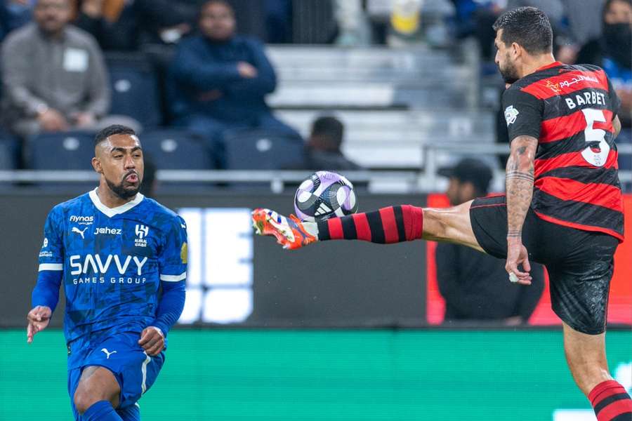 Malcom passou em branco no empate do Al-Hilal com o Al-Riyadh