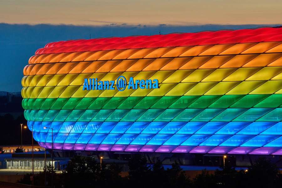 Christopher Street Day: Allianz Arena wird in Regenbogenfarben leuchten