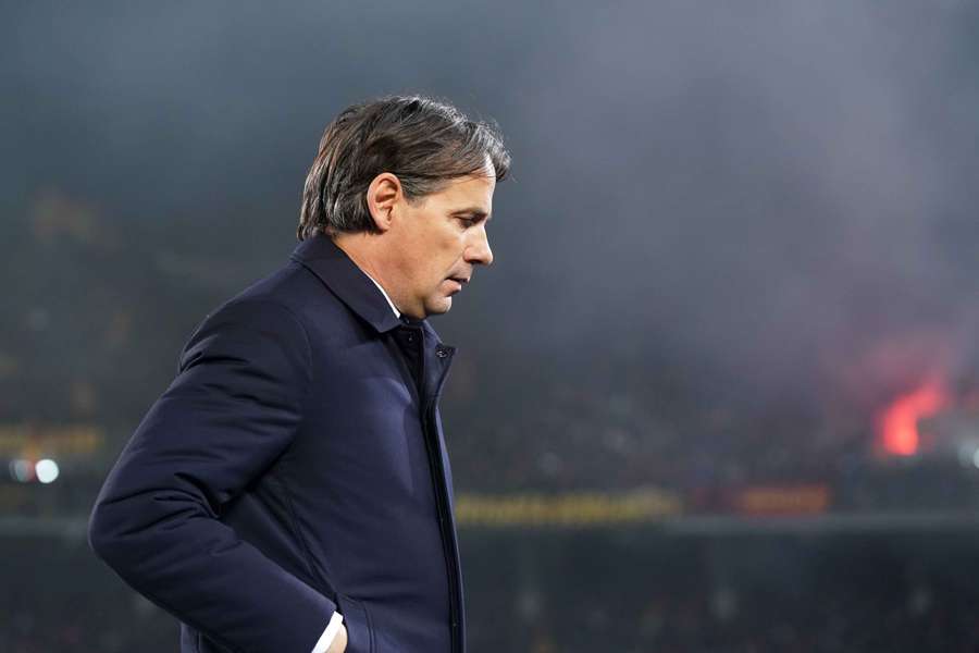 Simone Inzaghi lors de la dernière journée de Serie A.