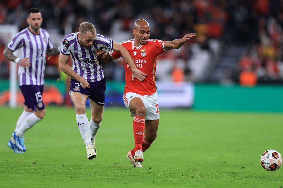 Benfica venceu Toulouse na Luz
