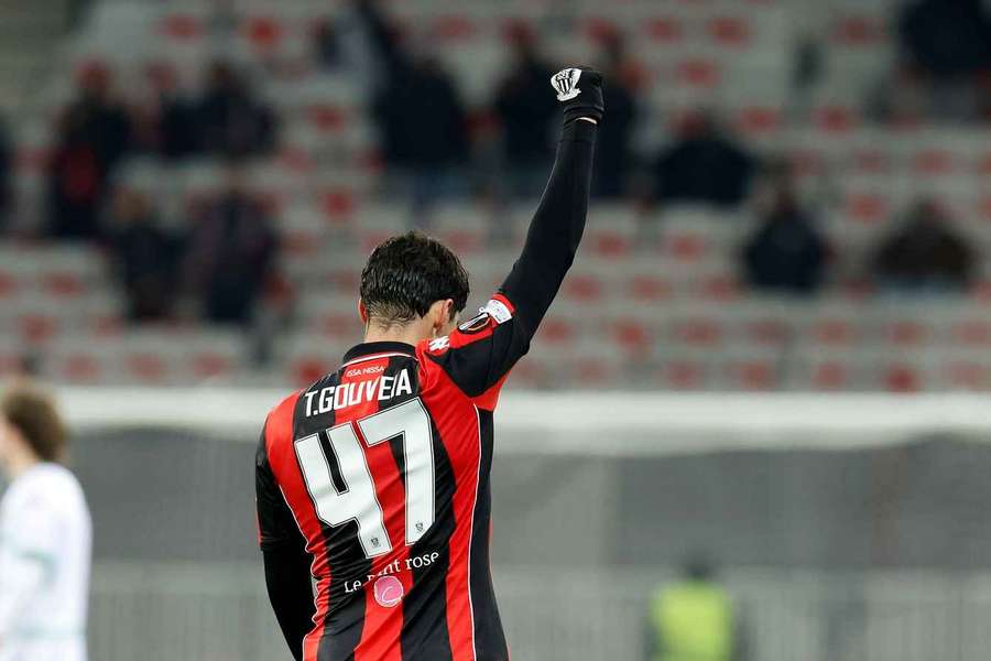 Tiago Gouveia em destaque no Nice