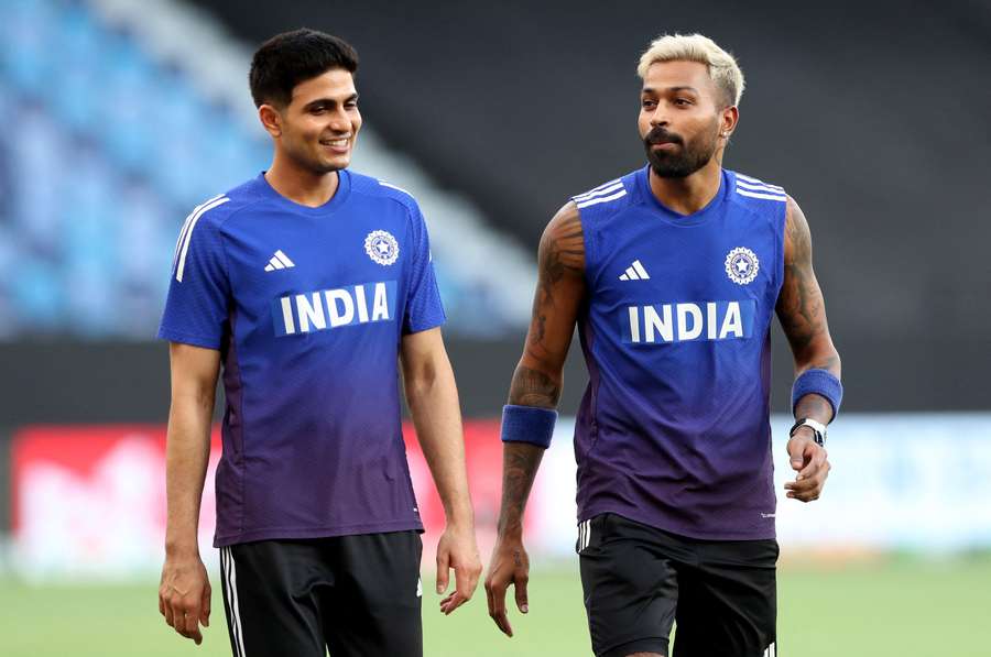 Gill (L) and Pandya (R) could return for India