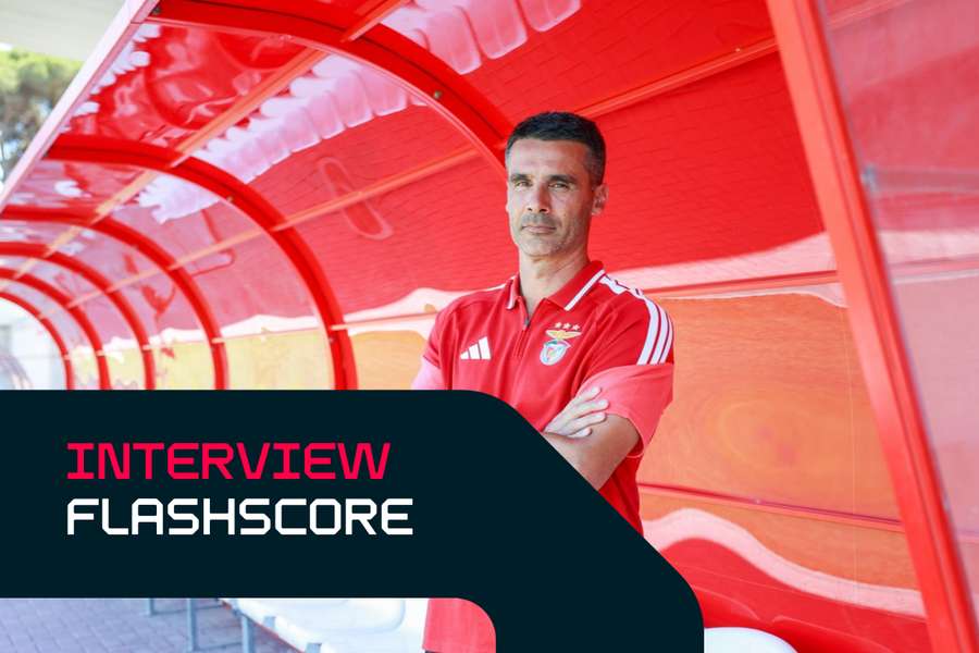 Nélson Veríssimo, entraîneur de l’équipe B du Benfica Nélson Veríssimo, entraîneur de l’équipe B du Benfica