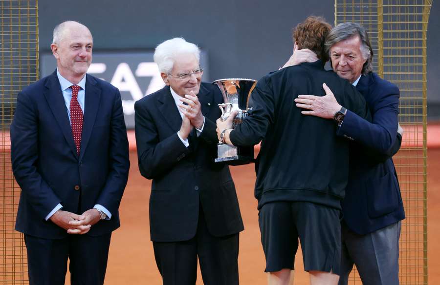 Il momento della premiazione