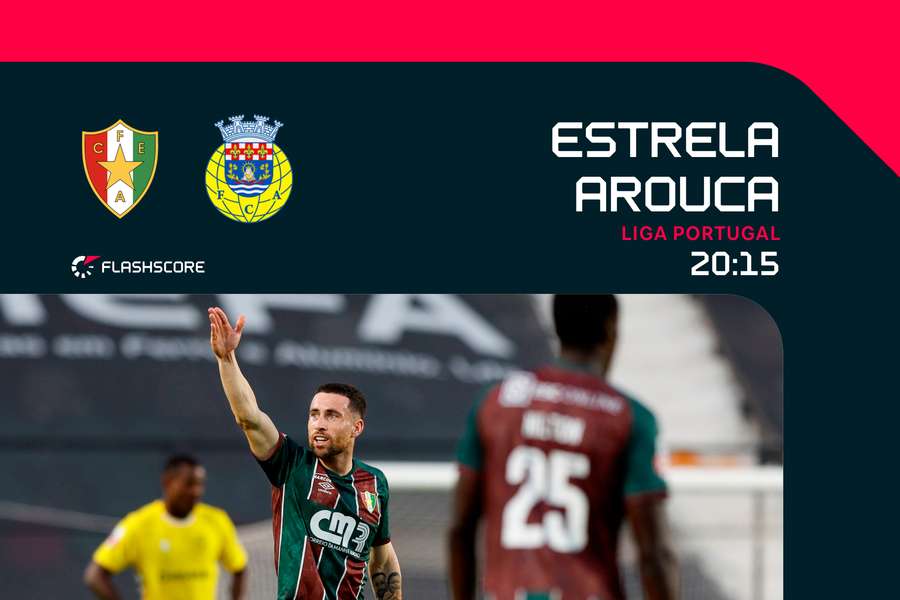 Estrela da Amadora recebe Arouca na Reboleira