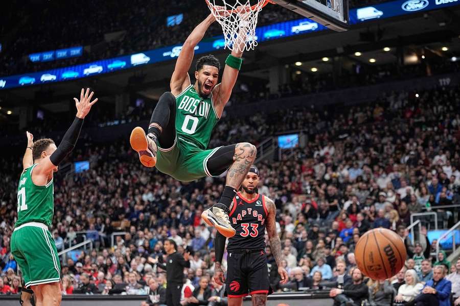 Os Celtics seguem firmes com a melhor campanha da NBA