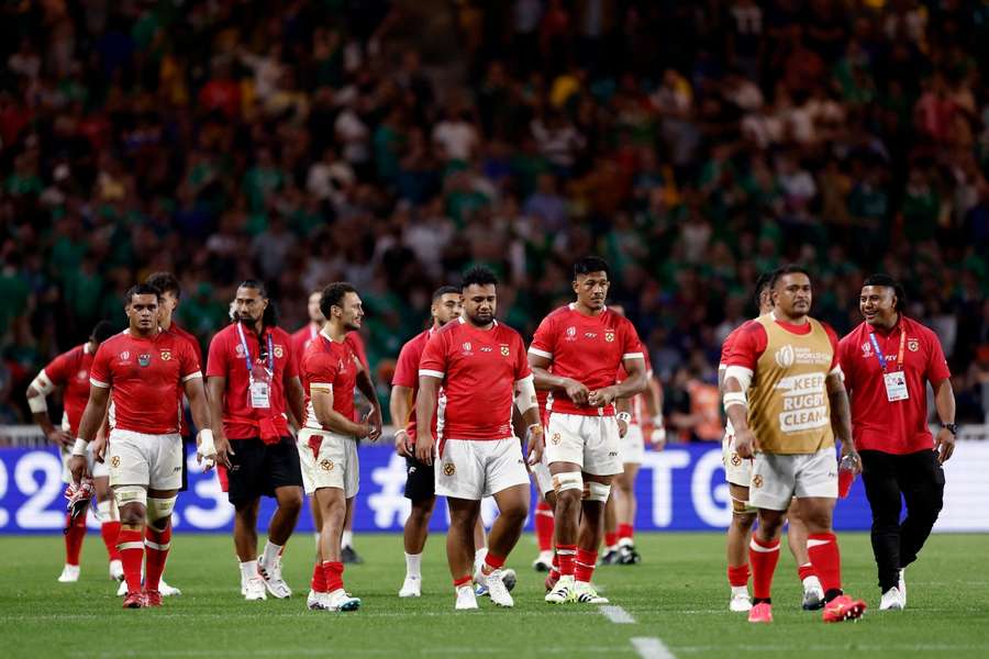 Tonga were comfortably beaten 