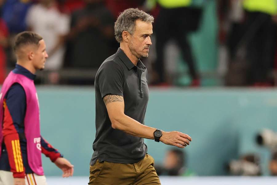 Luis Enrique left the Spanish national team after the World Cup