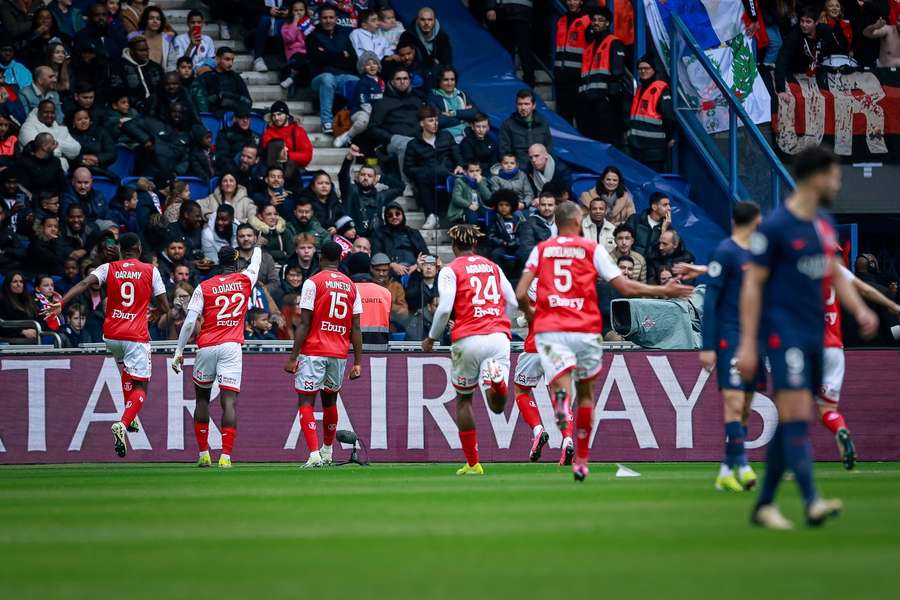 Reims claimed a draw at PSG