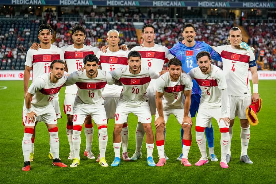 Turkey's team photo ahead of the friendly against North Macedonia on June 1st, 2026