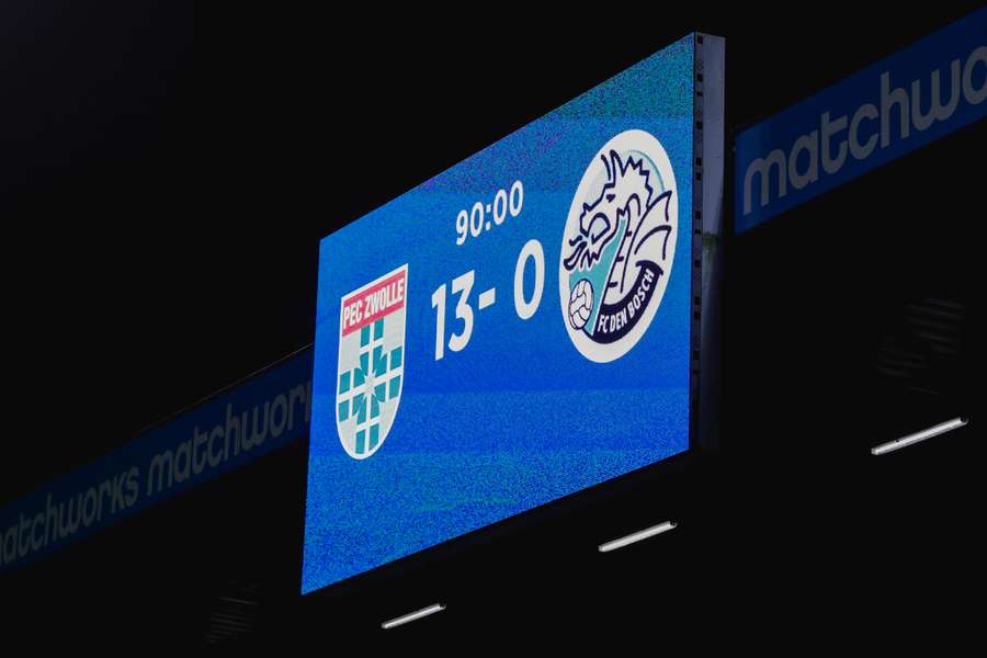 Zwolle v pátečním utkání zaznamenalo rekordní počin.