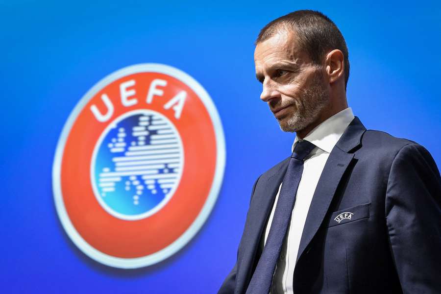 Předsedou UEFA je Aleksander Čeferin.