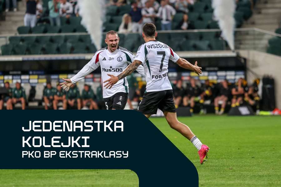 Jedenastka 4. kolejki PKO BP Ekstraklasy: Weterani ratują Legię, Bobcek nie do zatrzymania