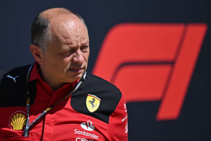 Frédéric Vasseur responsável da Ferrari