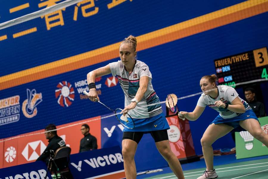 Dansk damedouble falder i semifinalen i Hong Kong Open