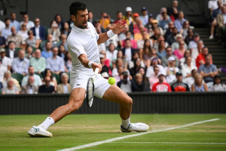 Det er ikke nemt at holde noget hemmeligt på træningsanlægget ved Wimbledon.