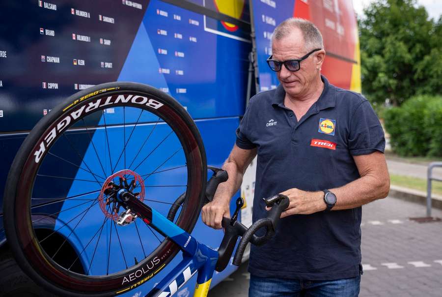 Lidl Trek's sports director Kim Andersen has been excluded from Saturday's stage