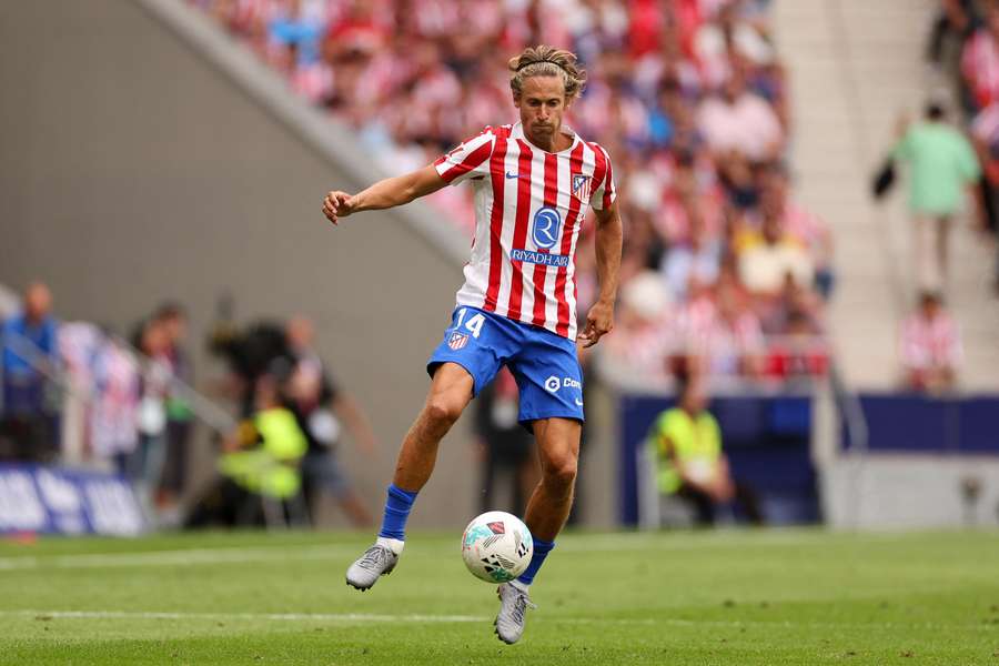 Marcos Llorente, ante el Real Madrid