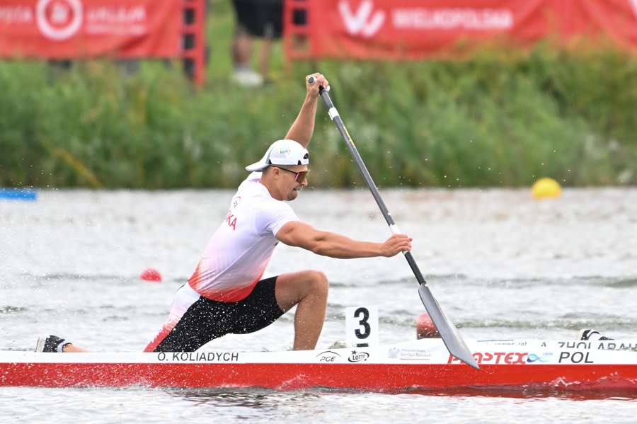 Złoty medal kanadyjkarza Oleksiia Koliadycha w jedynce na 200 m podczas MŚ w kajakarstwie Złoty medal kanadyjkarza Oleksiia Koliadycha w jedynce na 200 m podczas MŚ w kajakarstwie