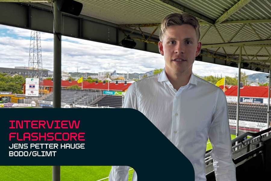 Jens Petter Hauge s'est entretenu avec Flashscore après une séance d'entraînement.
