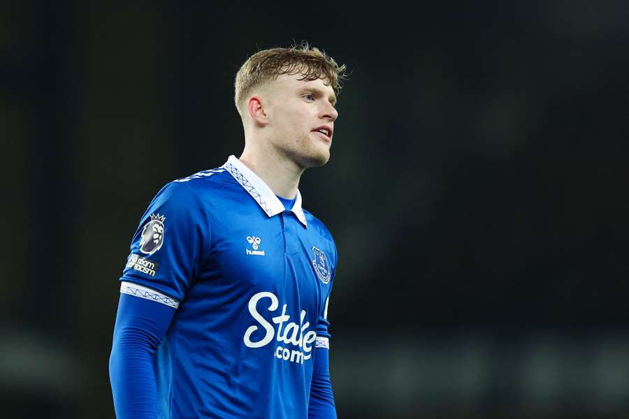 Everton defender Jarred Branthwaite has been called up for the first time