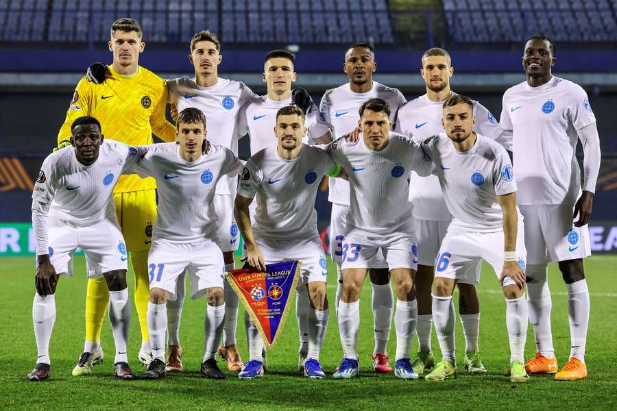 FCSB la meciul cu Dinamo Zagreb