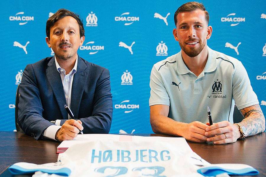 El OM prosigue su mercado con el danés Pierre-Emile Hojbjerg