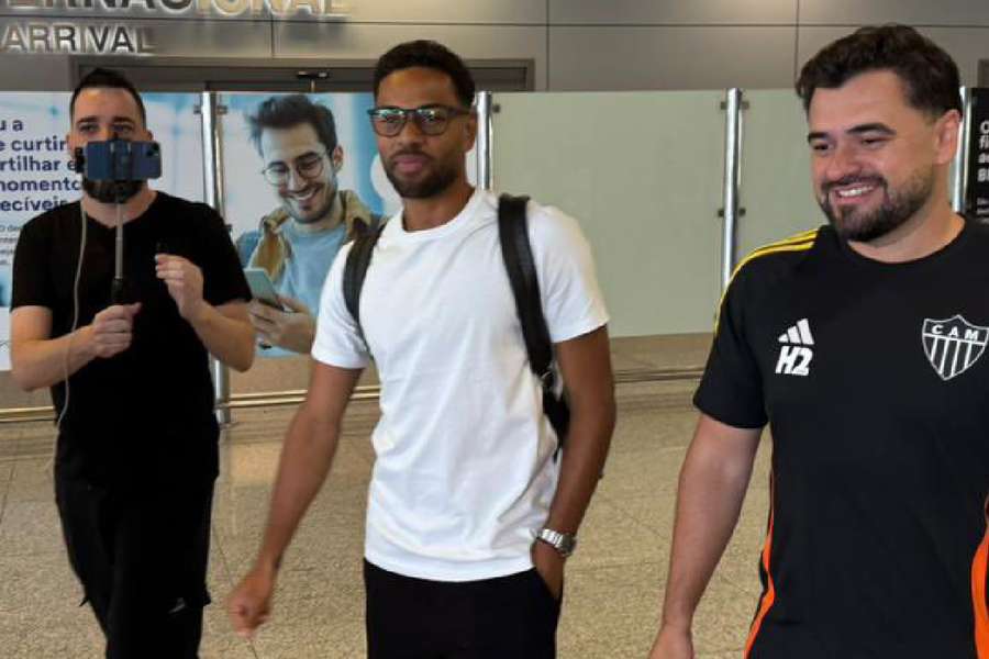 Renan Lodi desembarcou na capital mineira para realizar exames médicos