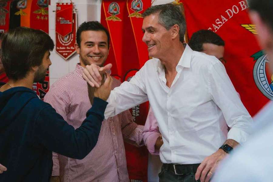 Noronha Lopes na Casa do Benfica em Portalegre