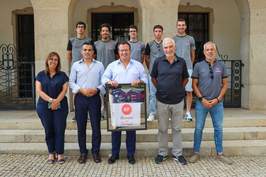 A equipa da Rádio Popular-Paredes-Boavista 