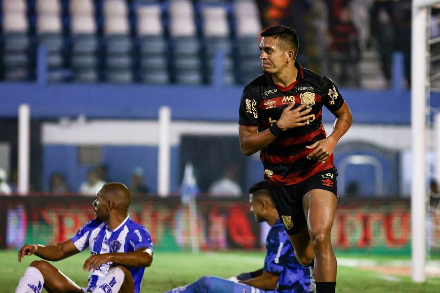 Igor Cariús fez o gol da vitória do Sport contra o Paysandu