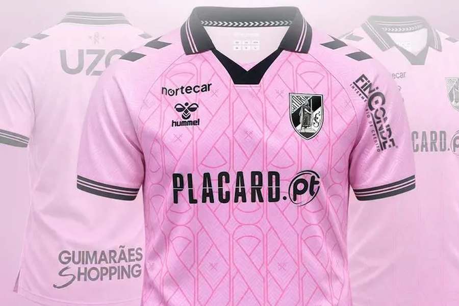 A nova camisola do Vitória SC A nova camisola do Vitória SC