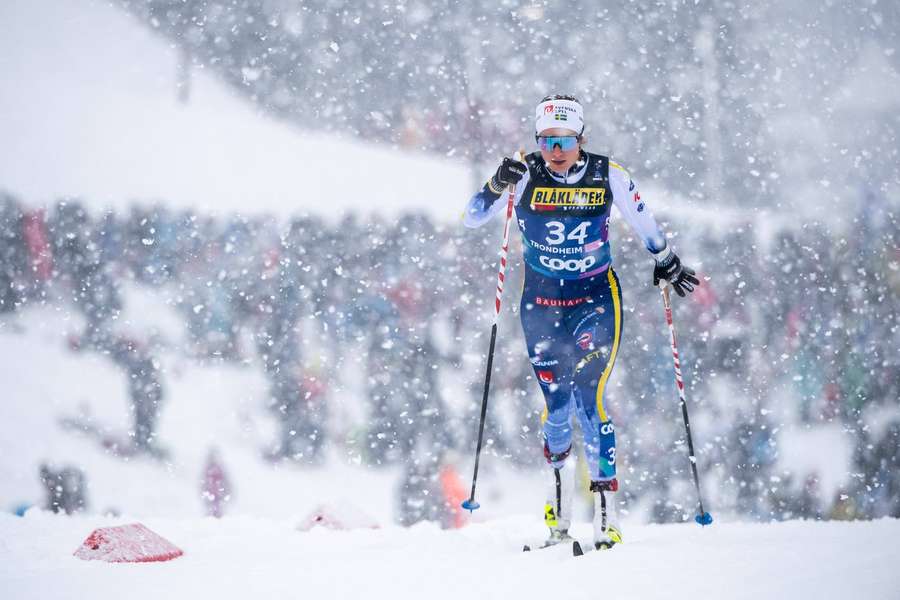 Ebba Andersson won her second gold medal at Trondheim 2025