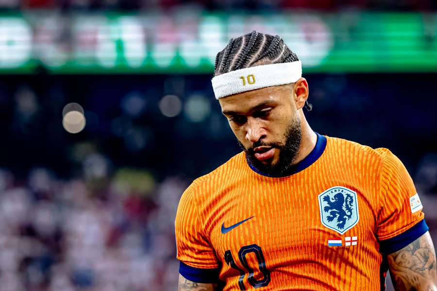 Depay jogou a Euro 2024 pela seleção laranja