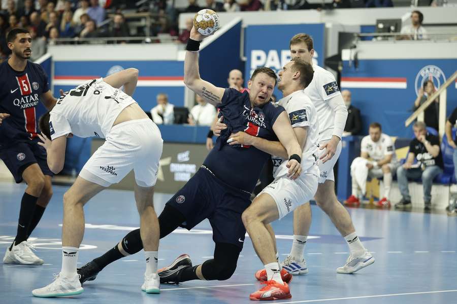 Les Parisiens ont souffert contre Veszprém.