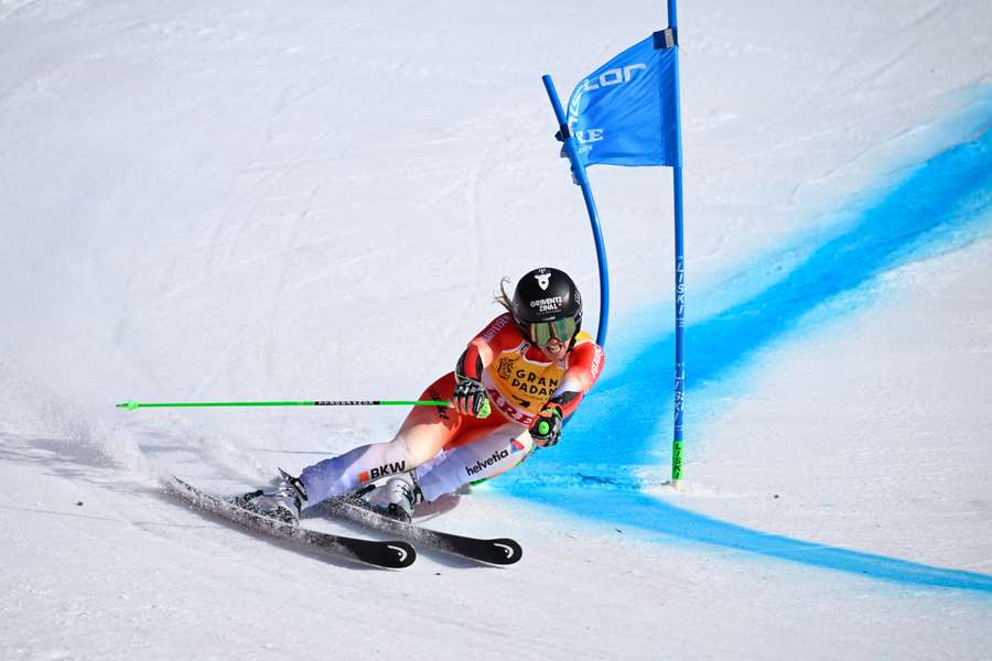 La Suissesse Camille Rast en tête après la première manche du géant d'Are La Suissesse Camille Rast en tête après la première manche du géant d'Are