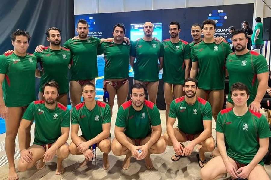 A Seleção de Polo aquático
