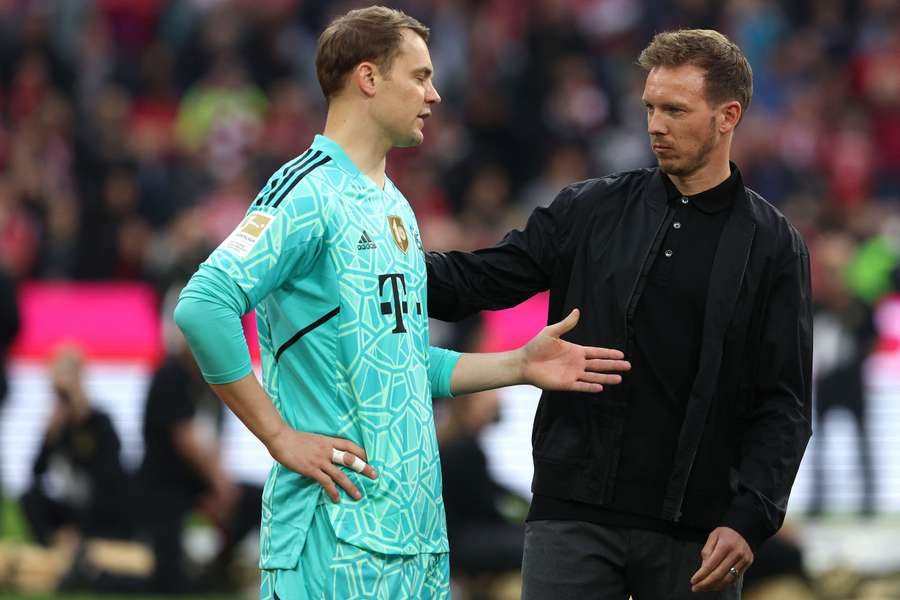 Julian Nagelsmann kent Manuel Neuer goed van zijn tijd bij Bayern München