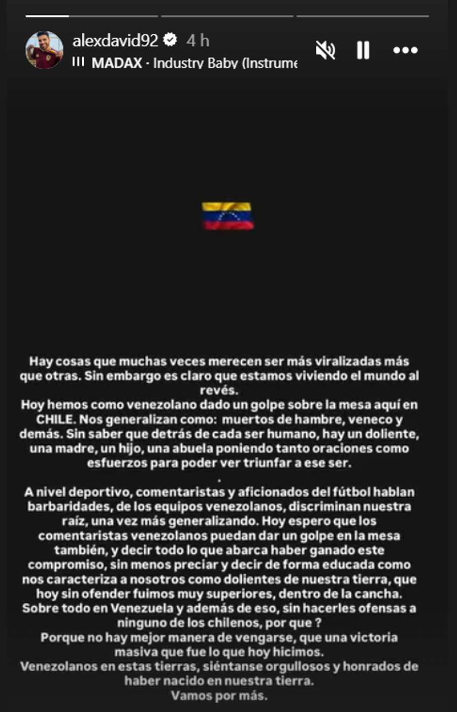 La historia del jugador