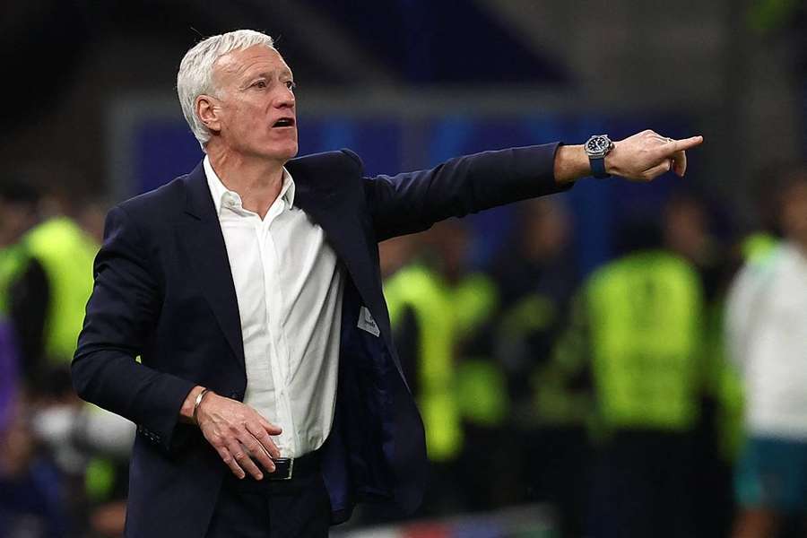 Didier Deschamps face au Portugal.