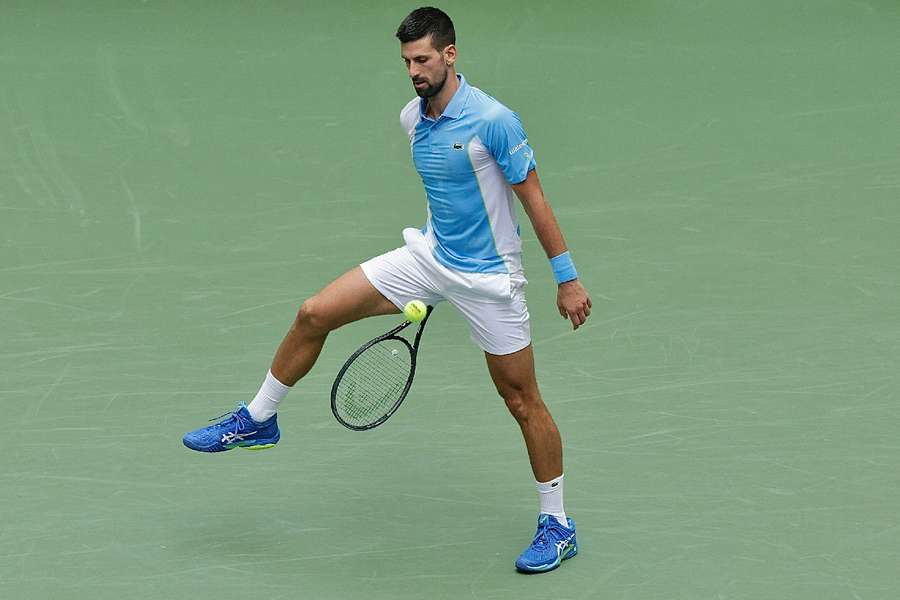 Djokovic hizo de tenista, cantante y humorista en el US Open