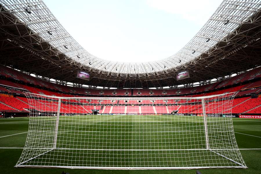 General view of the Puskas Arena General view of the Puskas Arena