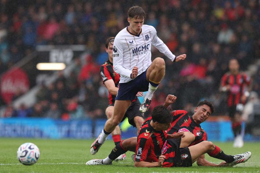 Everton's Harrison Armstrong Everton's Harrison Armstrong