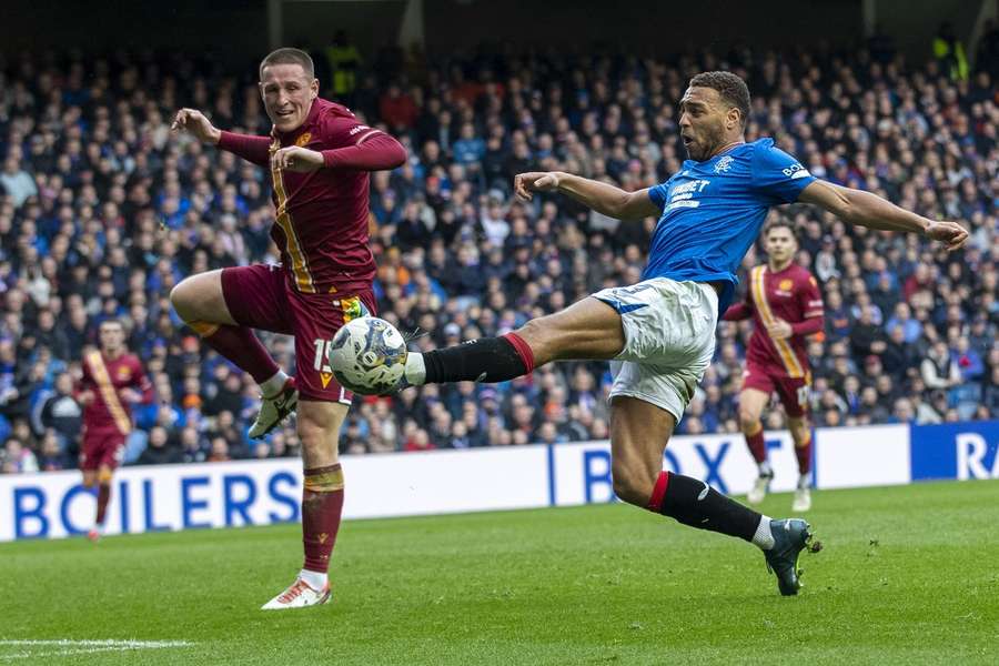 Rangers caiu na receção ao Motherwell