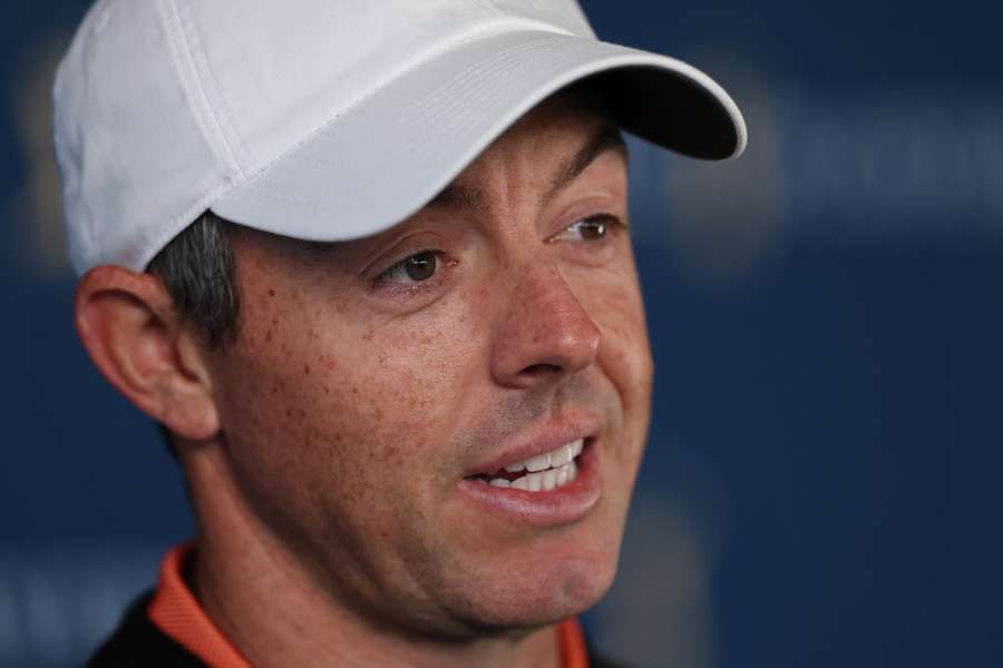 McIlroy face à la presse ce mercredi.
