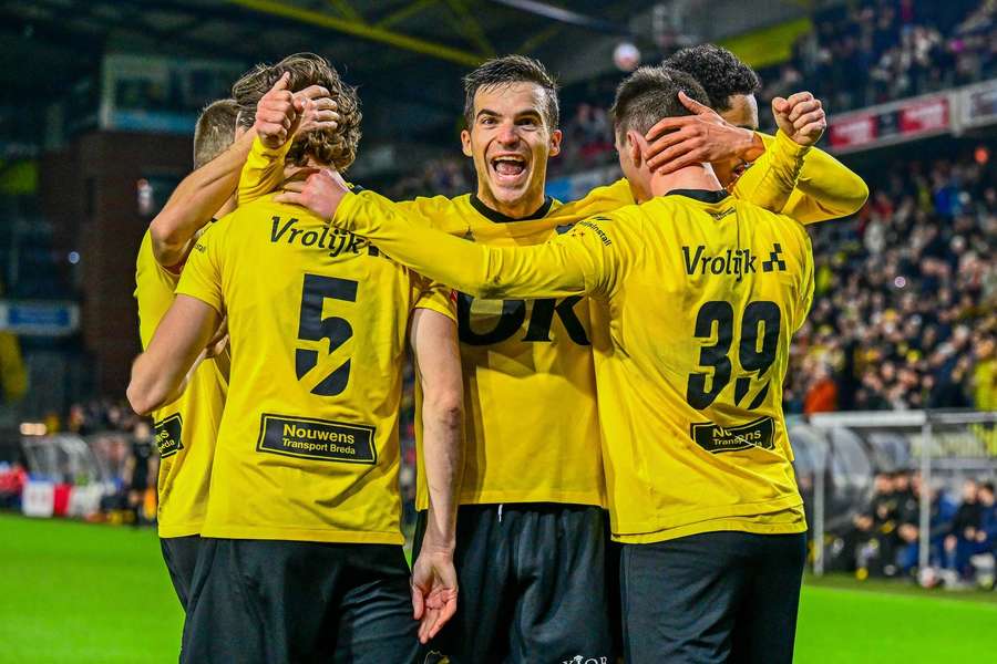 NAC Breda kon anderhalve week terug in eigen huis nog tweemaal juichen tegen FC Eindhoven