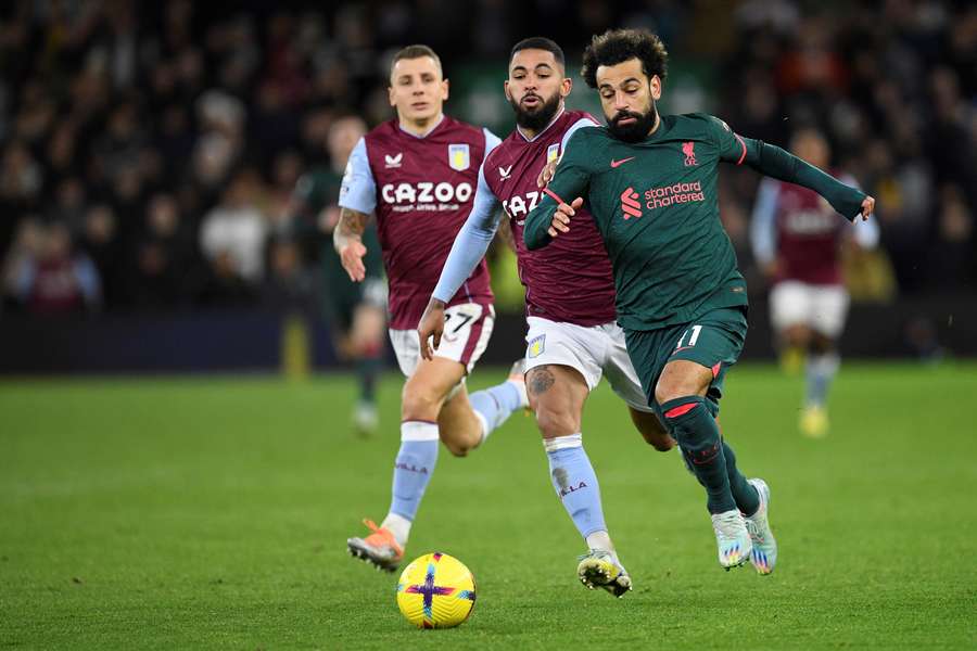 Salah a deschis scorul pentru Liverpool