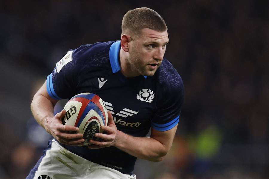 Scotland's Finn Russell at this year's Six Nations against England