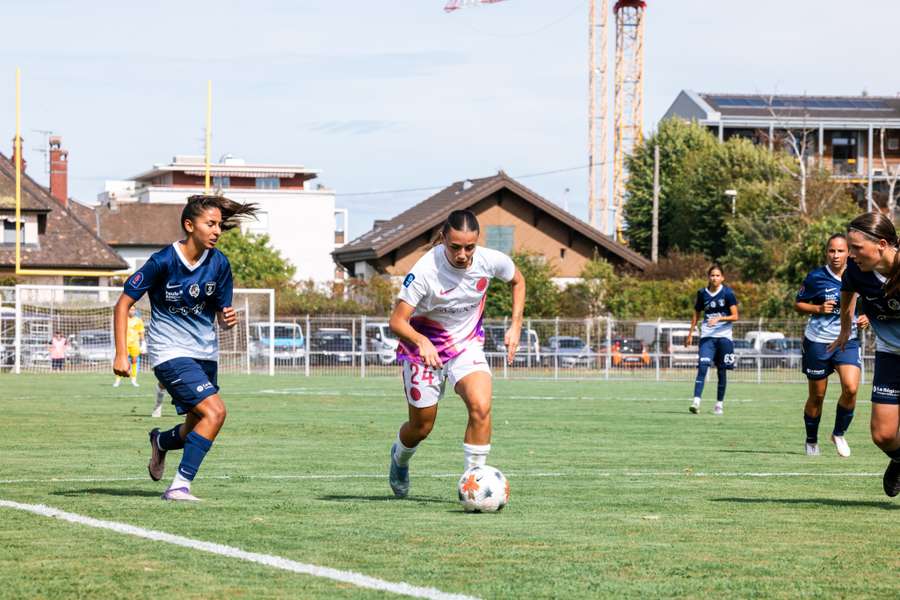 Roma Grinfan face à Thonon Evian Grand-Genève en Coupe LFFP Roma Grinfan face à Thonon Evian Grand-Genève en Coupe LFFP